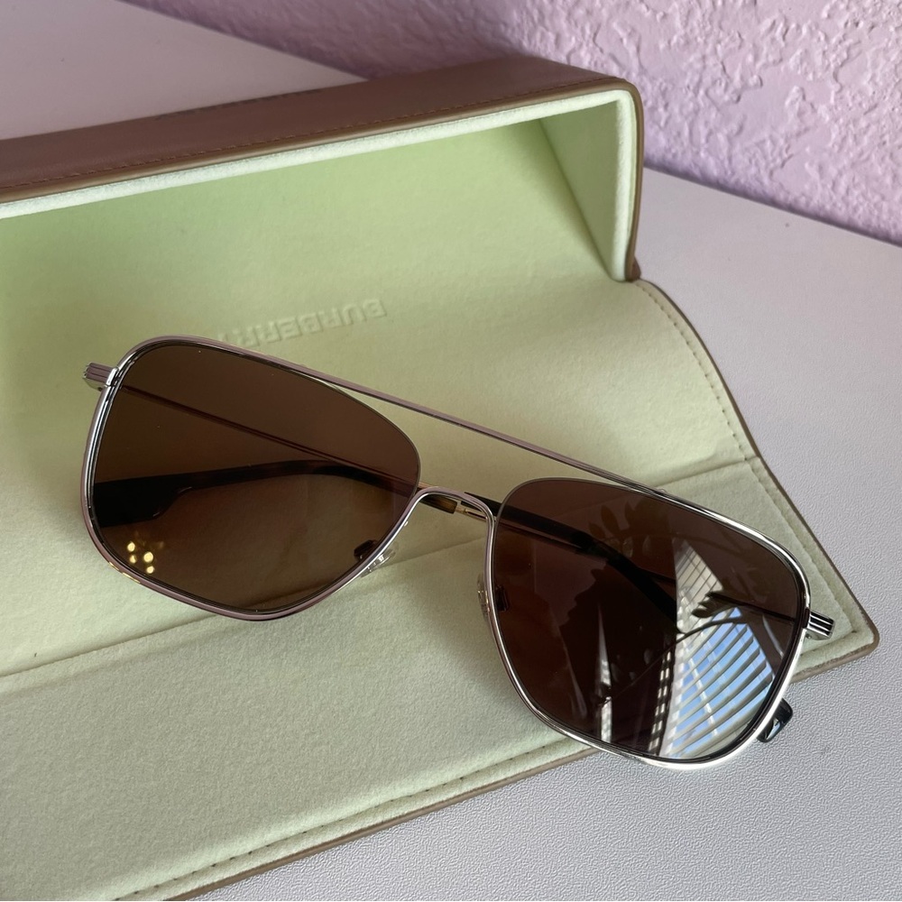 Burberry B-3112 Sunglasses – Brown Gradient | Excellent Condition | Case Include
